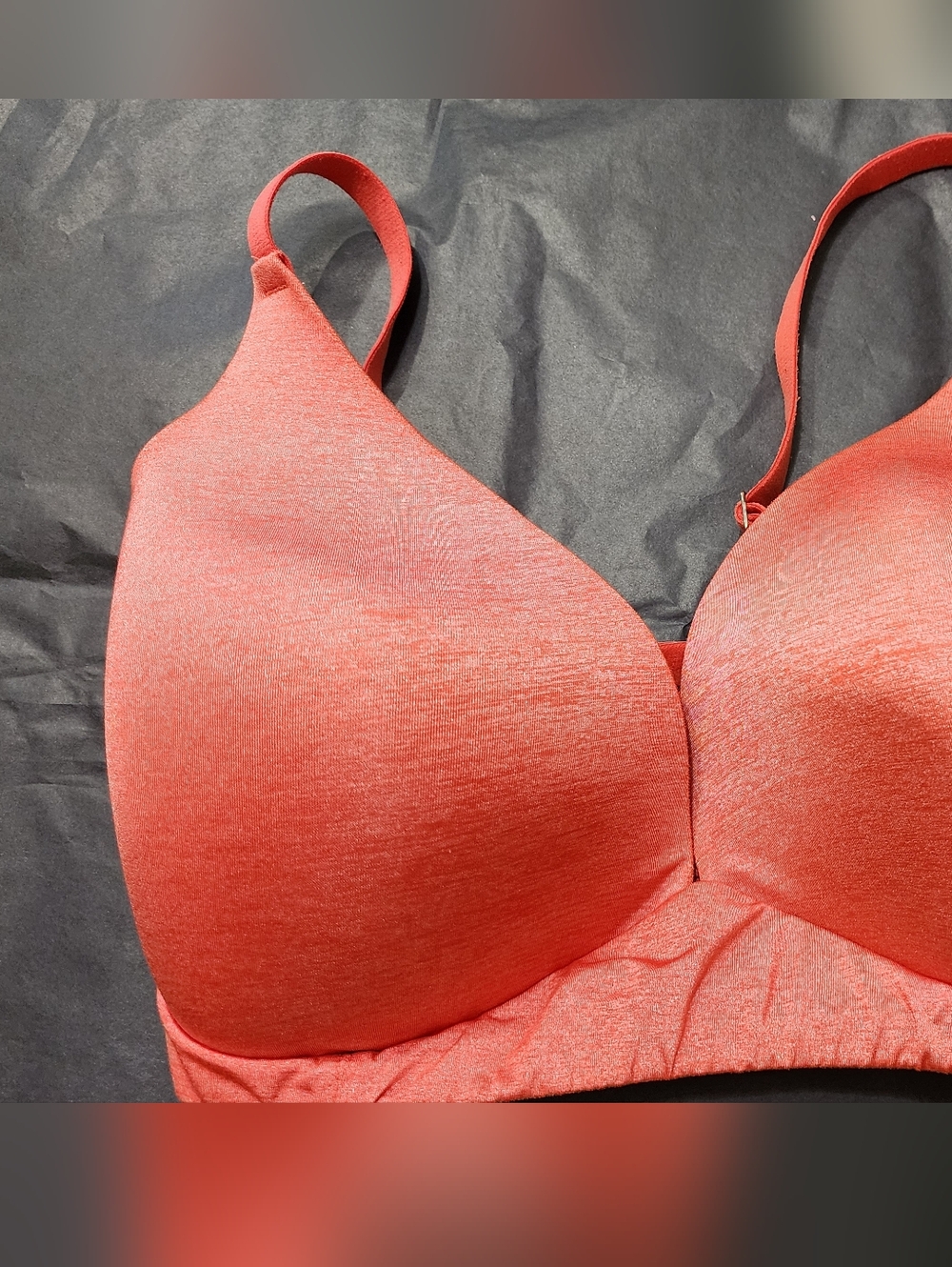 Adore Me Coral Red T-Shirt Bra